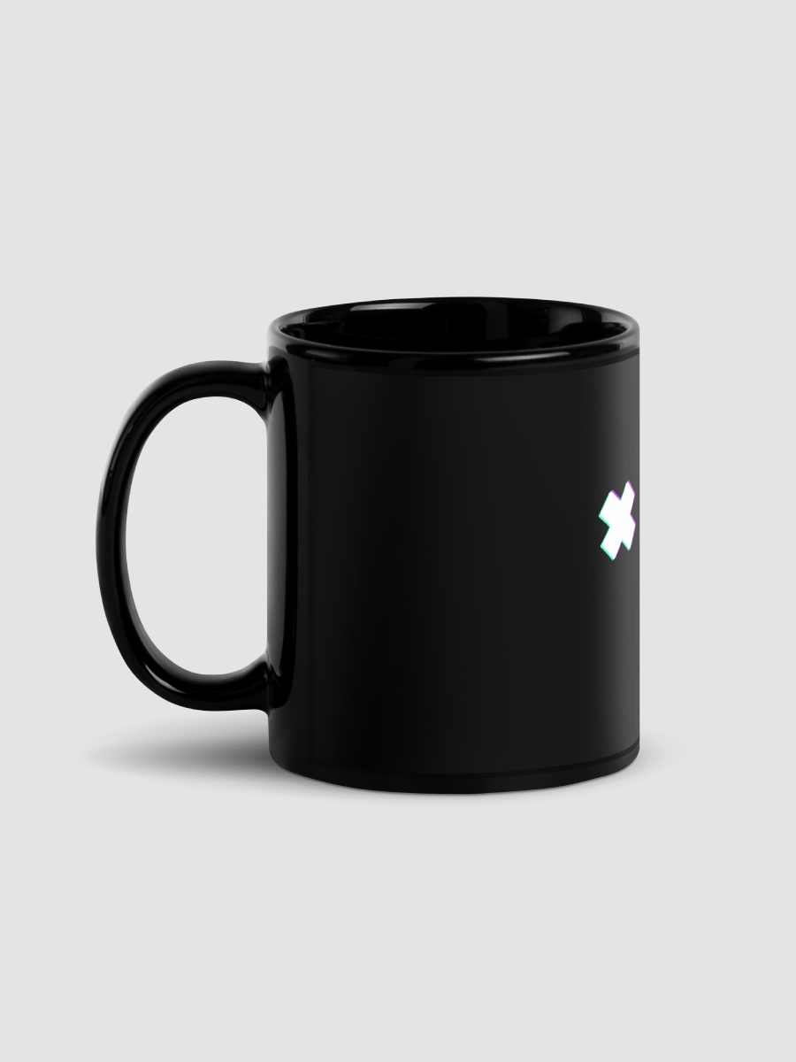 Bunny Black Glossy Mug product image (3)