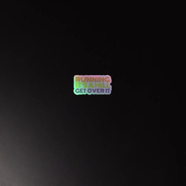 Hill Runner Holographic Sticker Set product image (4)