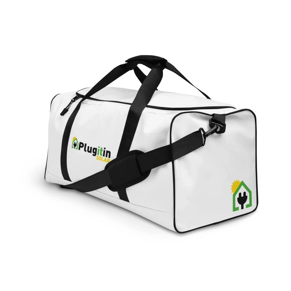 Plug It In Solar High-Quality Duffle Bag product image (3)