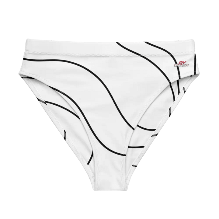 Fly Diiqqiidy ladies Patterned waste-high recycled bikini bottoms product image (1)