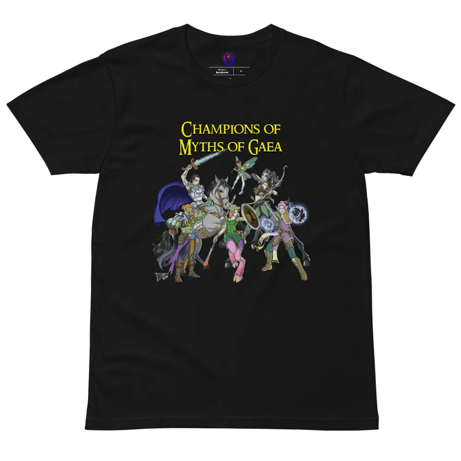 Champions of Myths of Gaea | Fantasy T-Shirt product image (2)