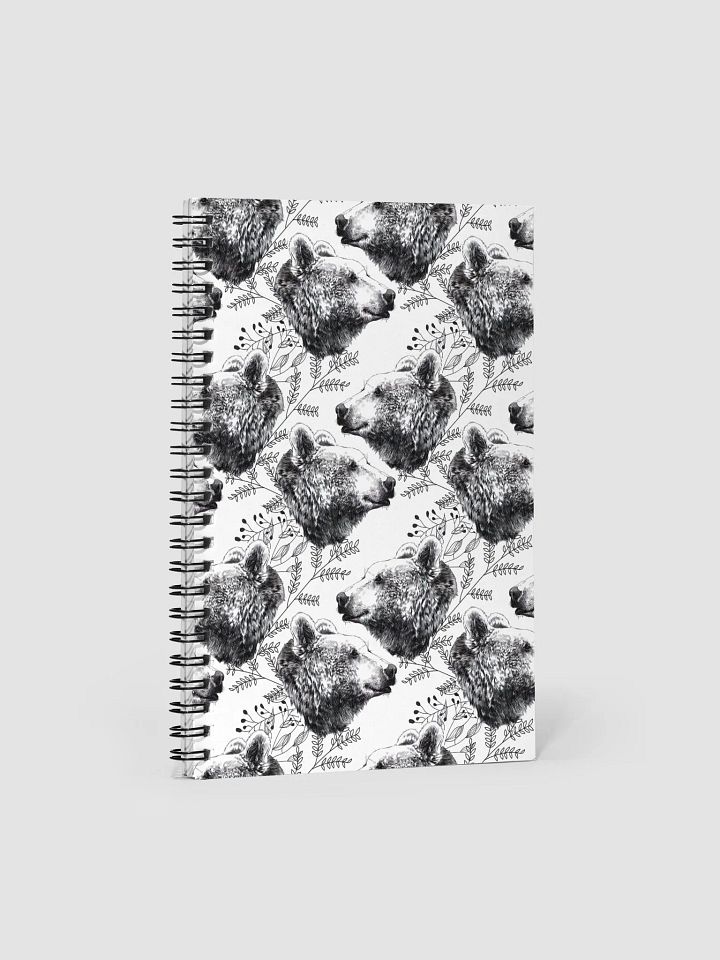 Bear Heads Spiral Notebook product image (1)
