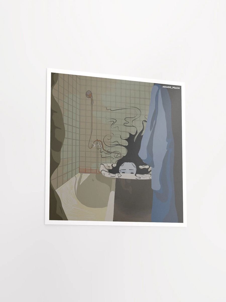 Bathroom Sink Horror Print product image (8)