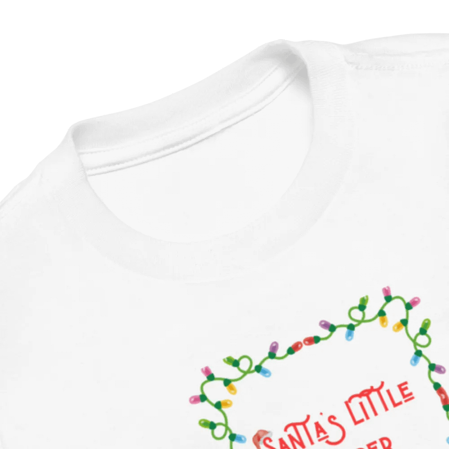 Santa's Little Helper Toddler T-Shirt product image (9)