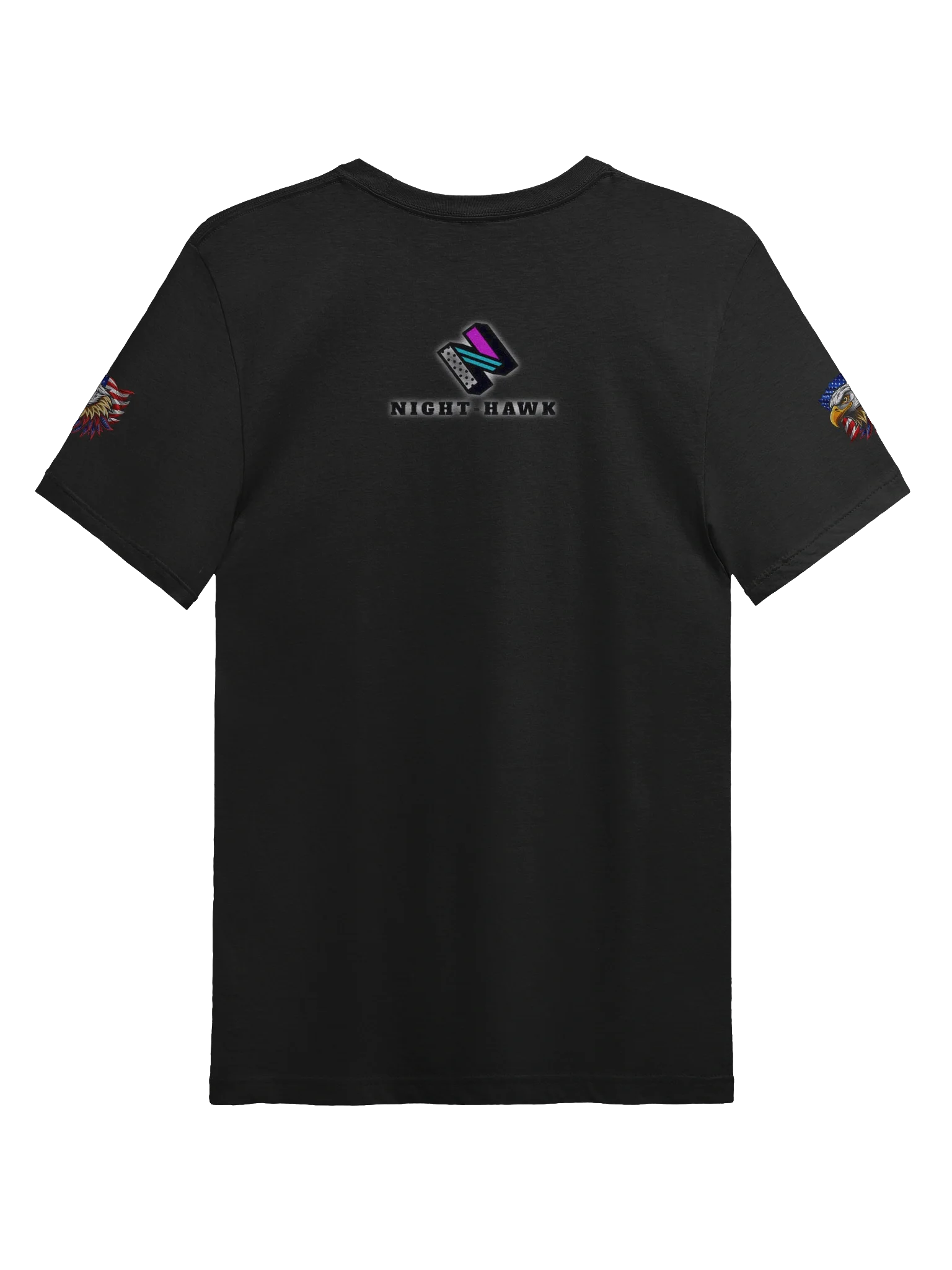Glowing Night-Hawk Logo T-Shirt product image (2)