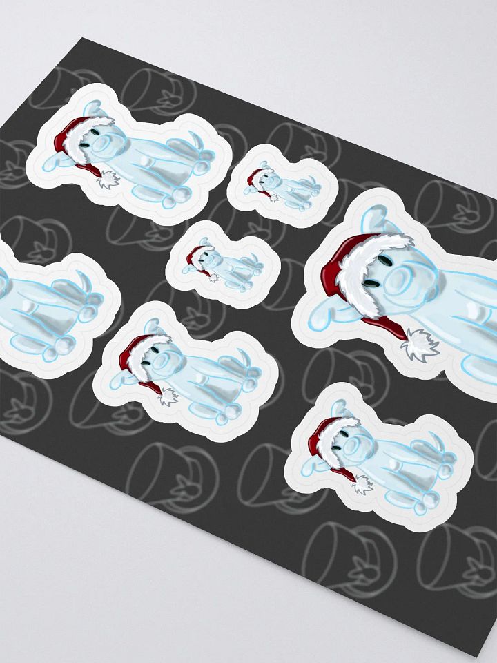 Snow Pup Stickers product image (2)