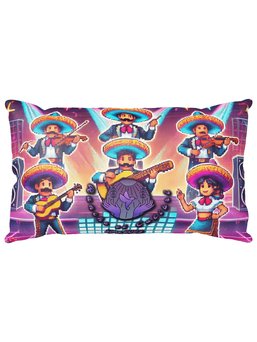 Mexicano De Siguiente Nivel Album Cover Print Pillow product image (14)