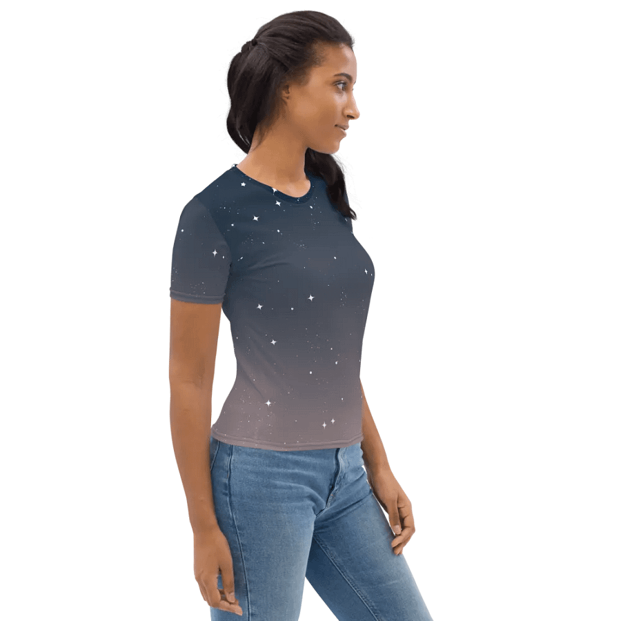 Starry Sky Dusk Women's T-Shirt product image (12)