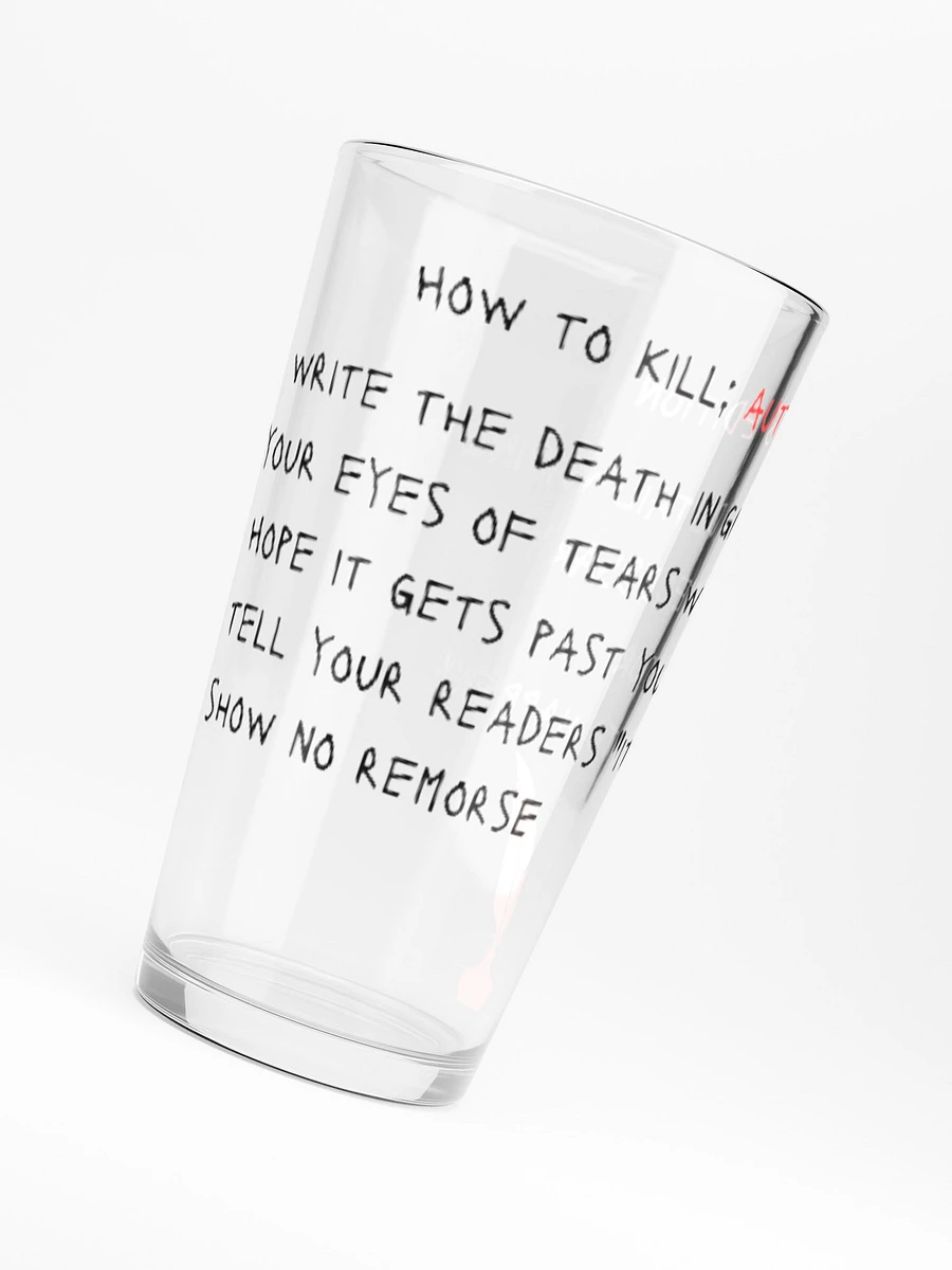 Author's Edition Shaker Pint Glass product image (6)