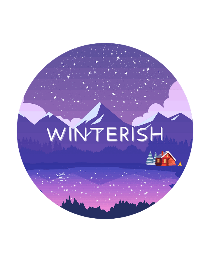 Winterish: Digital Wallpaper & Sticker product image (1)