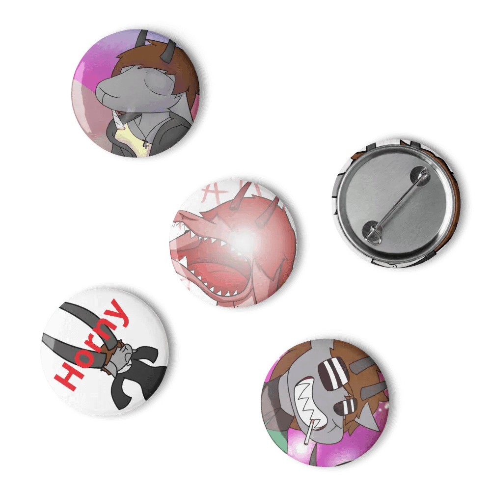Smonk, ÁÁÁÁ, Yee, Horny, smug kitűzők/Pins product image (5)