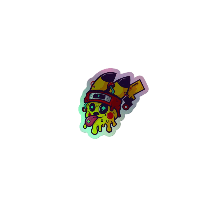 Die Cut Trippy Pika product image (1)