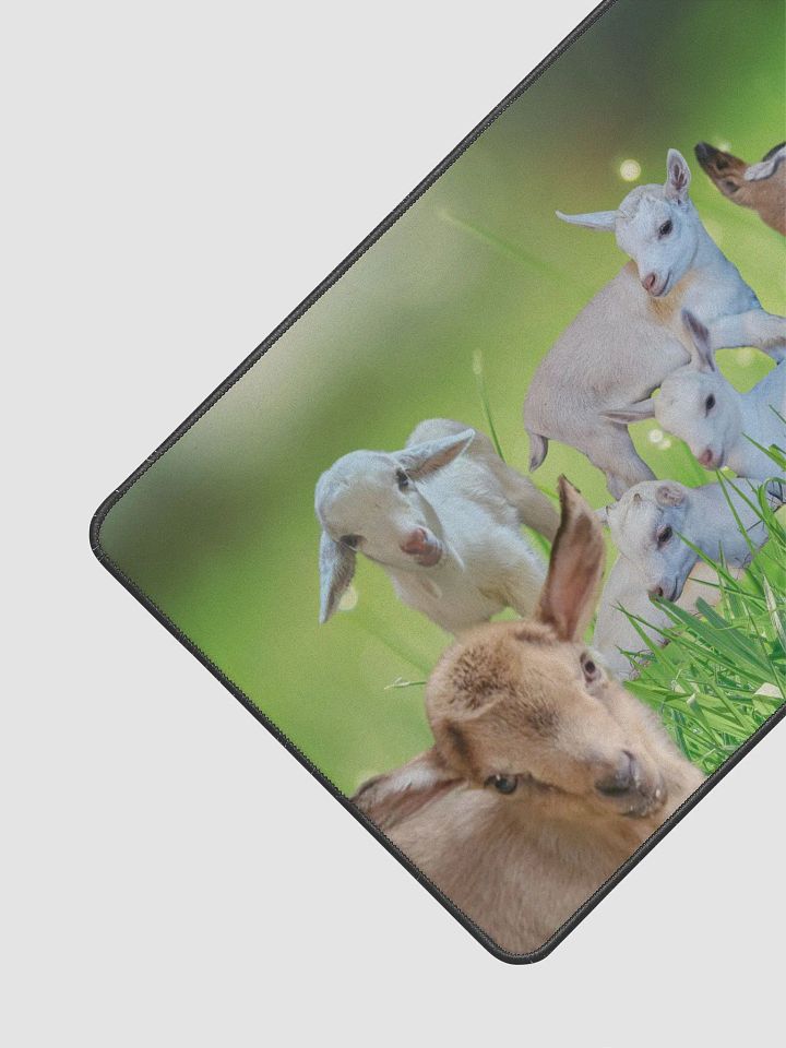 Baby Goats mouse pad / desk mat product image (2)