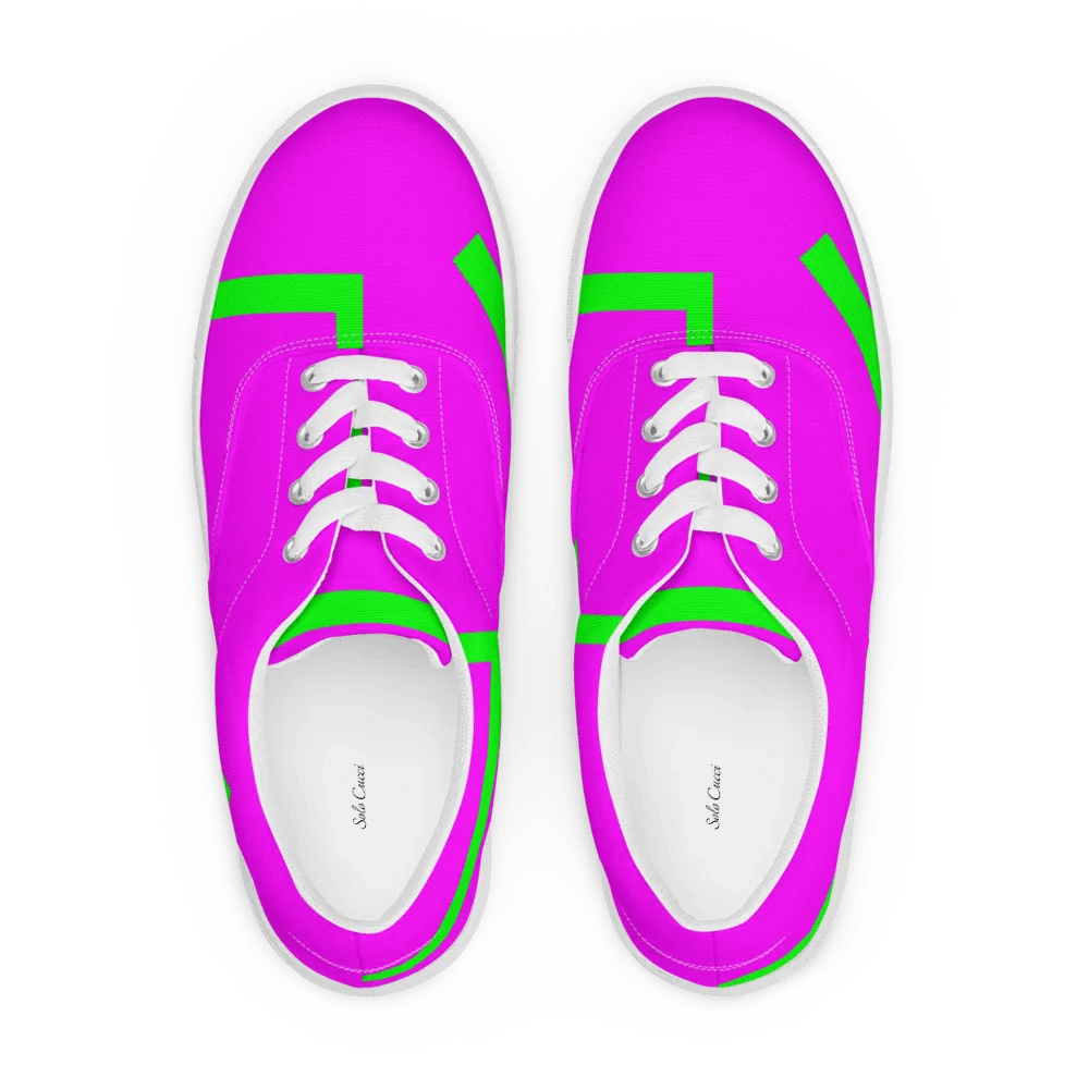 Powerful Pink Lace-Up Shoes product image (5)