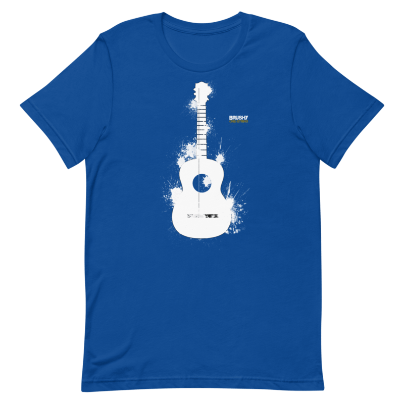 Brushy Guitar, Standard Unisex T-shirt product image (8)