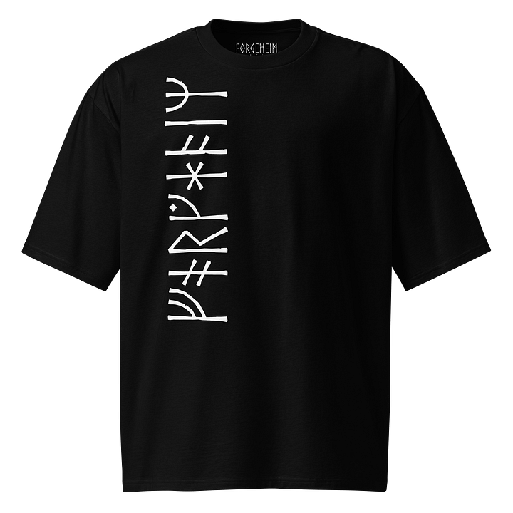 Unisex Oversized T-shirt - Forged Runes product image (1)