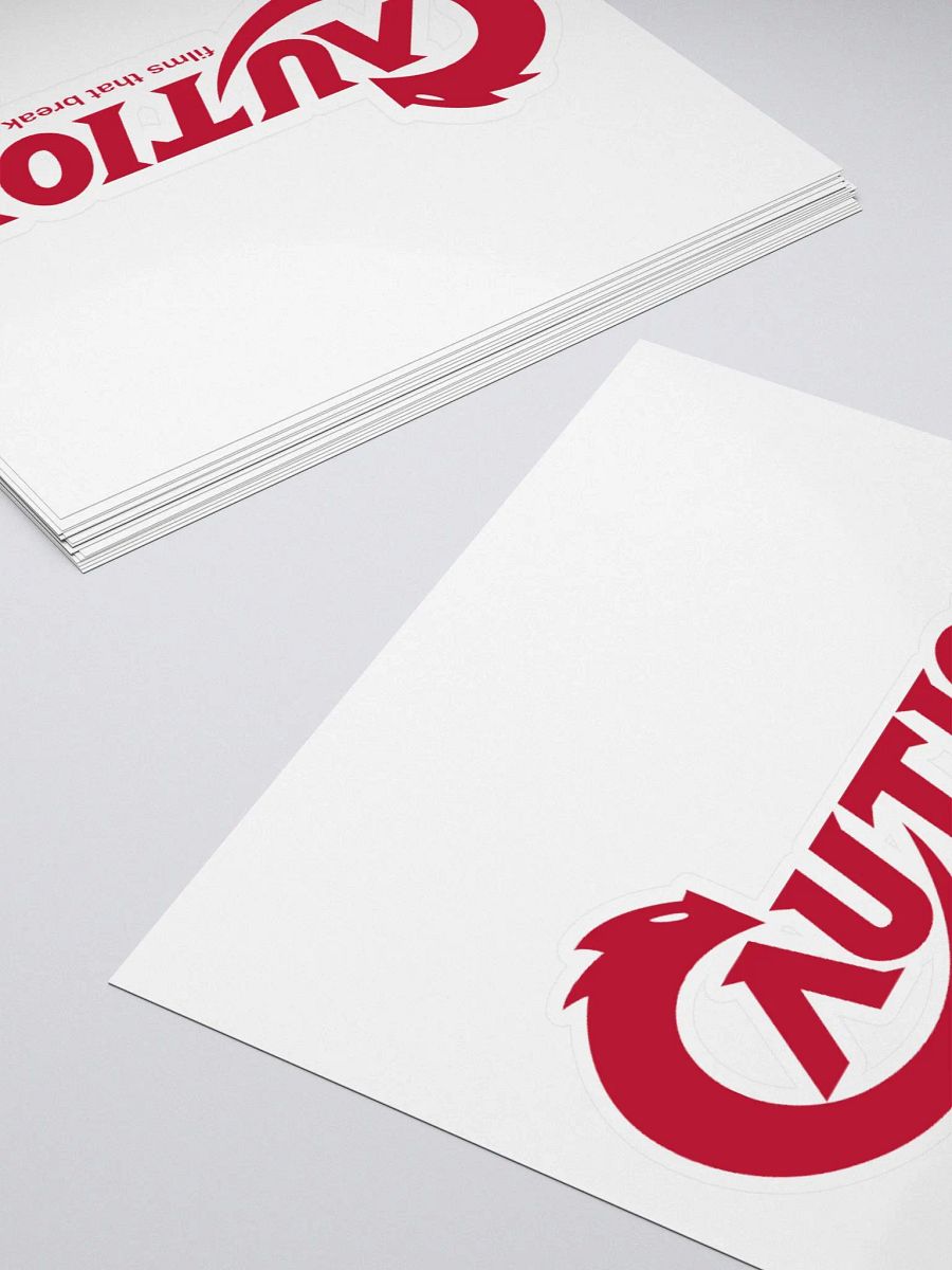 Caution Sticker product image (12)