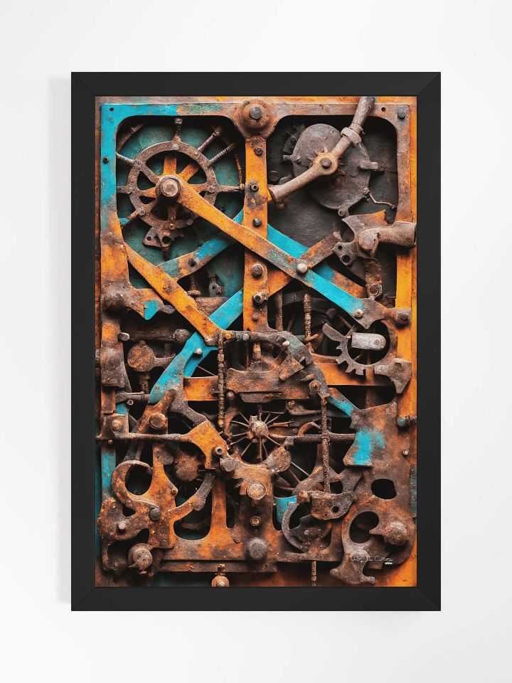 Rustic Touch: Stand Out with a Rusty Iron Wall Art product image (2)