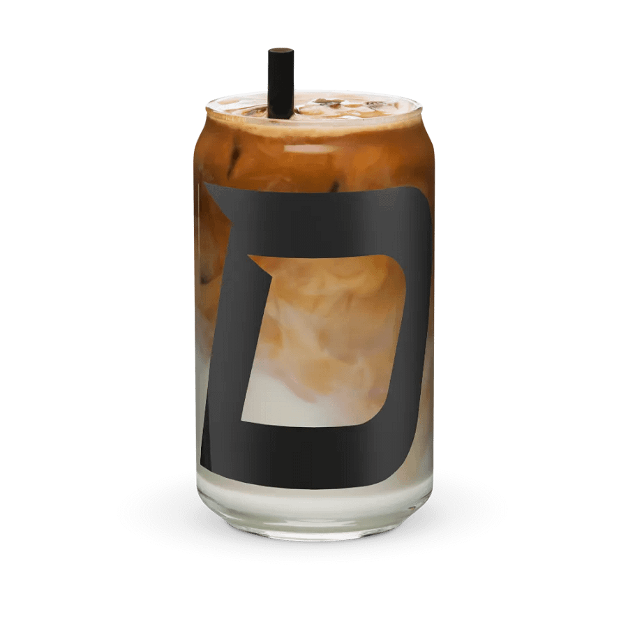 Double Logo Glass Cup product image (12)