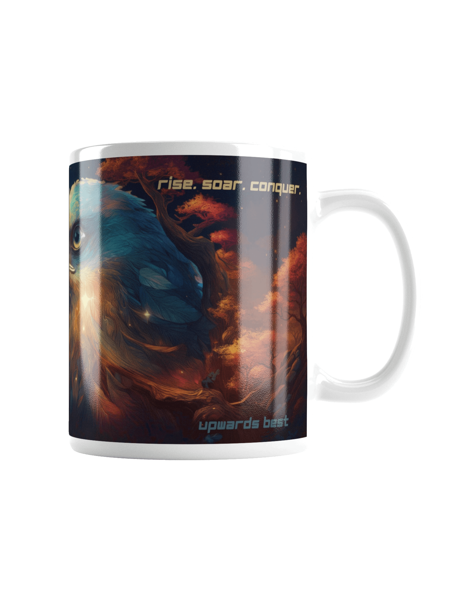 Rise. Soar. Conquer. Momentum Mug – Eagle’s Flight product image (6)