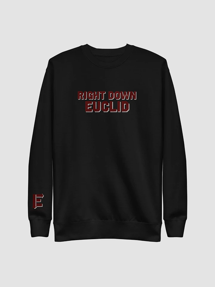 Right Down Euclid Crewneck Sweatshirt product image (1)