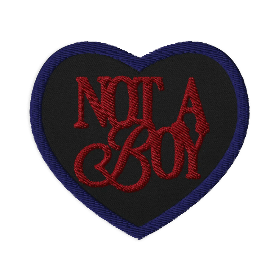 Not A Boy - Patch product image (1)