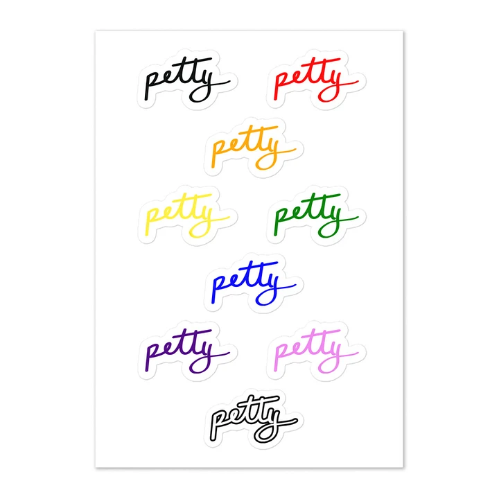 Petty Sticker Sheet product image (1)