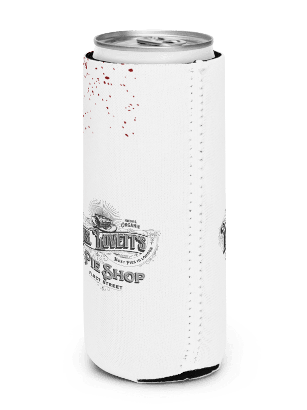 Mrs. Lovett’s Pie Shop Can Cooler – “Worst Pies in London” Coozie for Sweeney Todd Fans product image (4)
