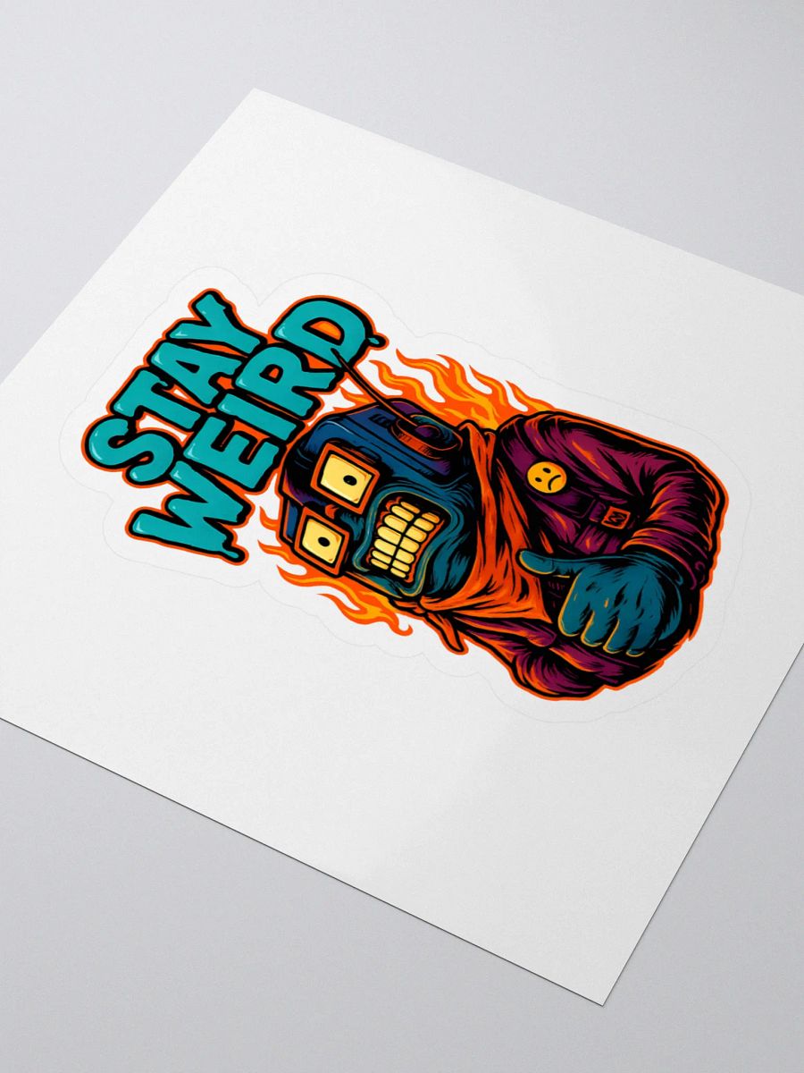 Stay Weird Sticker Decal product image (3)