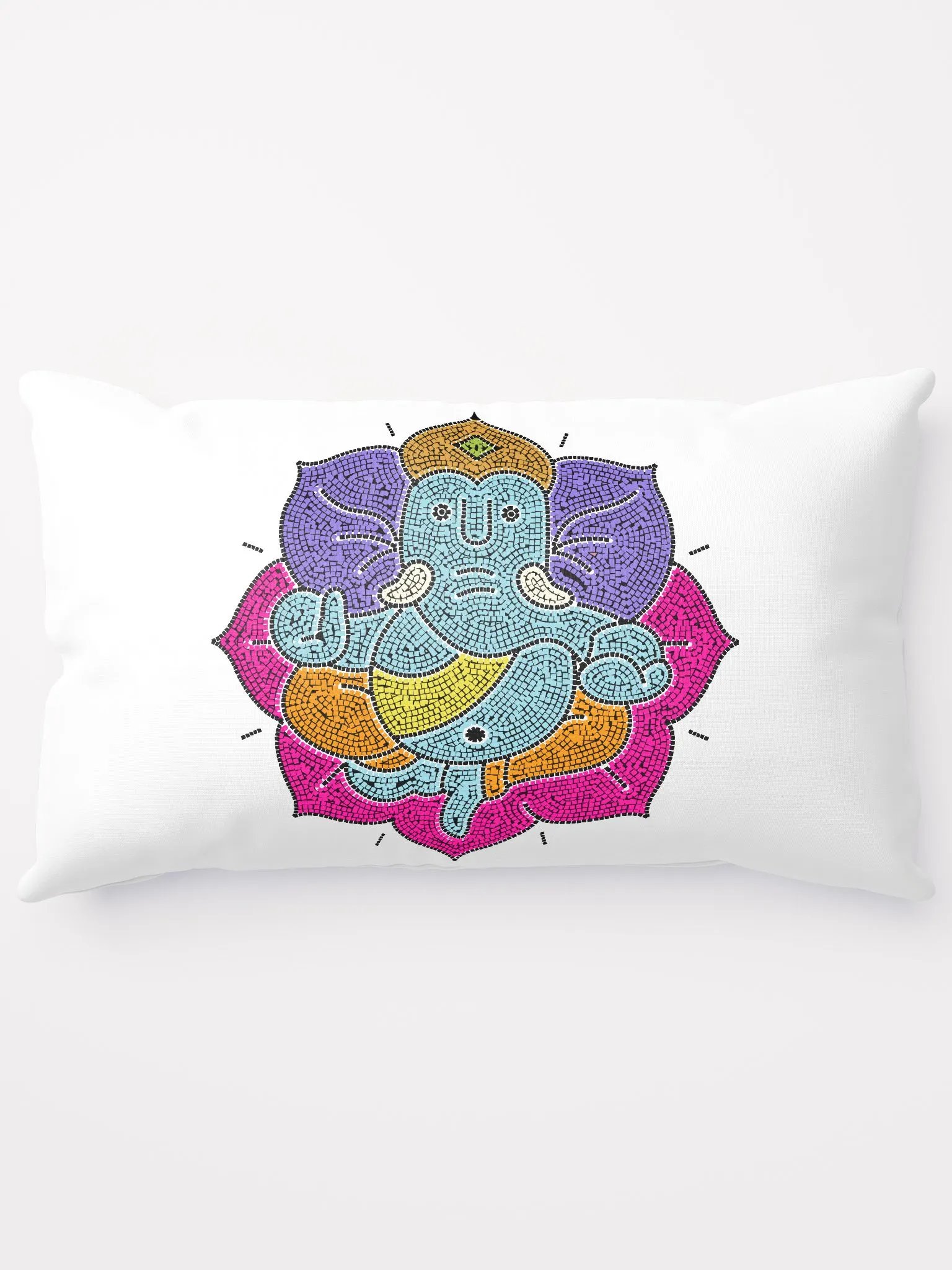 Divine Mosaic Ganesha Pillow product image (10)