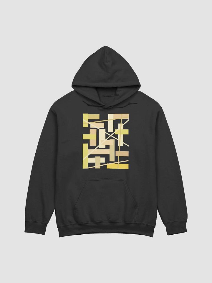 Black Background Golden Geometric Square Rectangle Line Pattern product image (1)