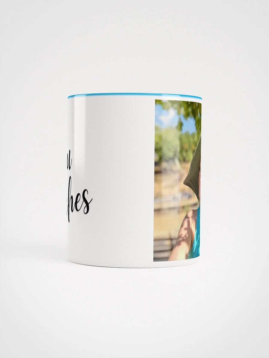 Love You Bunches in Black on Colorful Ceramic Mug product image (5)