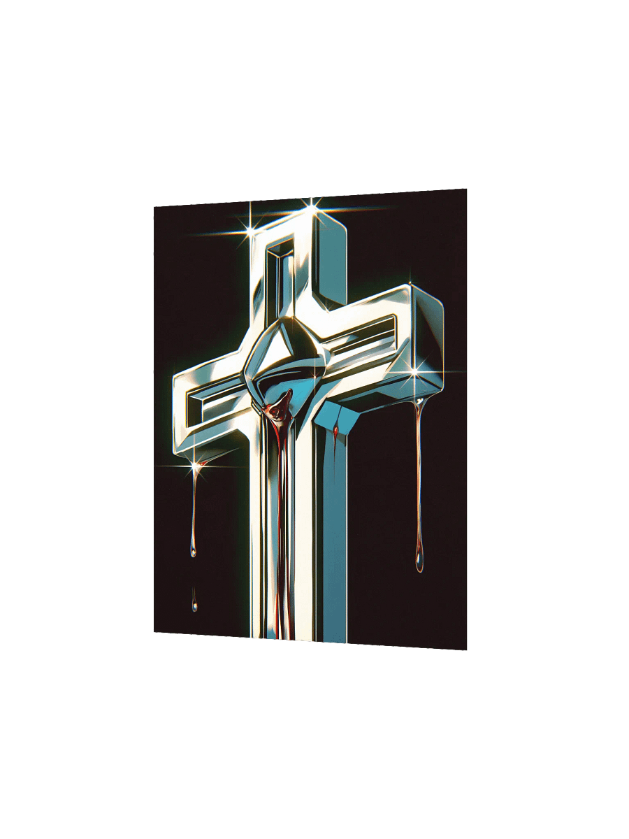 Metallic Cross Matte Poster product image (7)