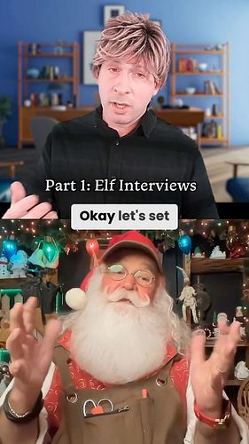 Part 1: Head Elf Interviews! I’m going to need your help Team North Pole Nation 🎅🏻 

#instadaily #christmasskit #santa #santa...