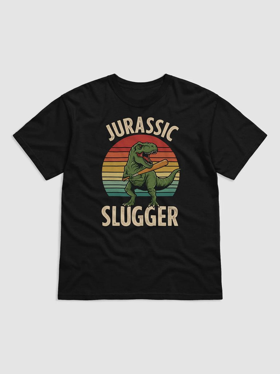 Jurassic Slugger T-Rex Baseball Tee product image (2)