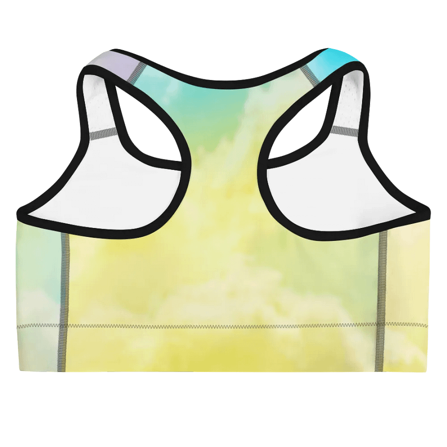 Blur cloud rainbow Design Sports Bra - V8 product image (9)