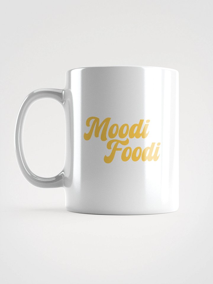 Moodi Foodi Originals White Mug – Mustard product image (1)