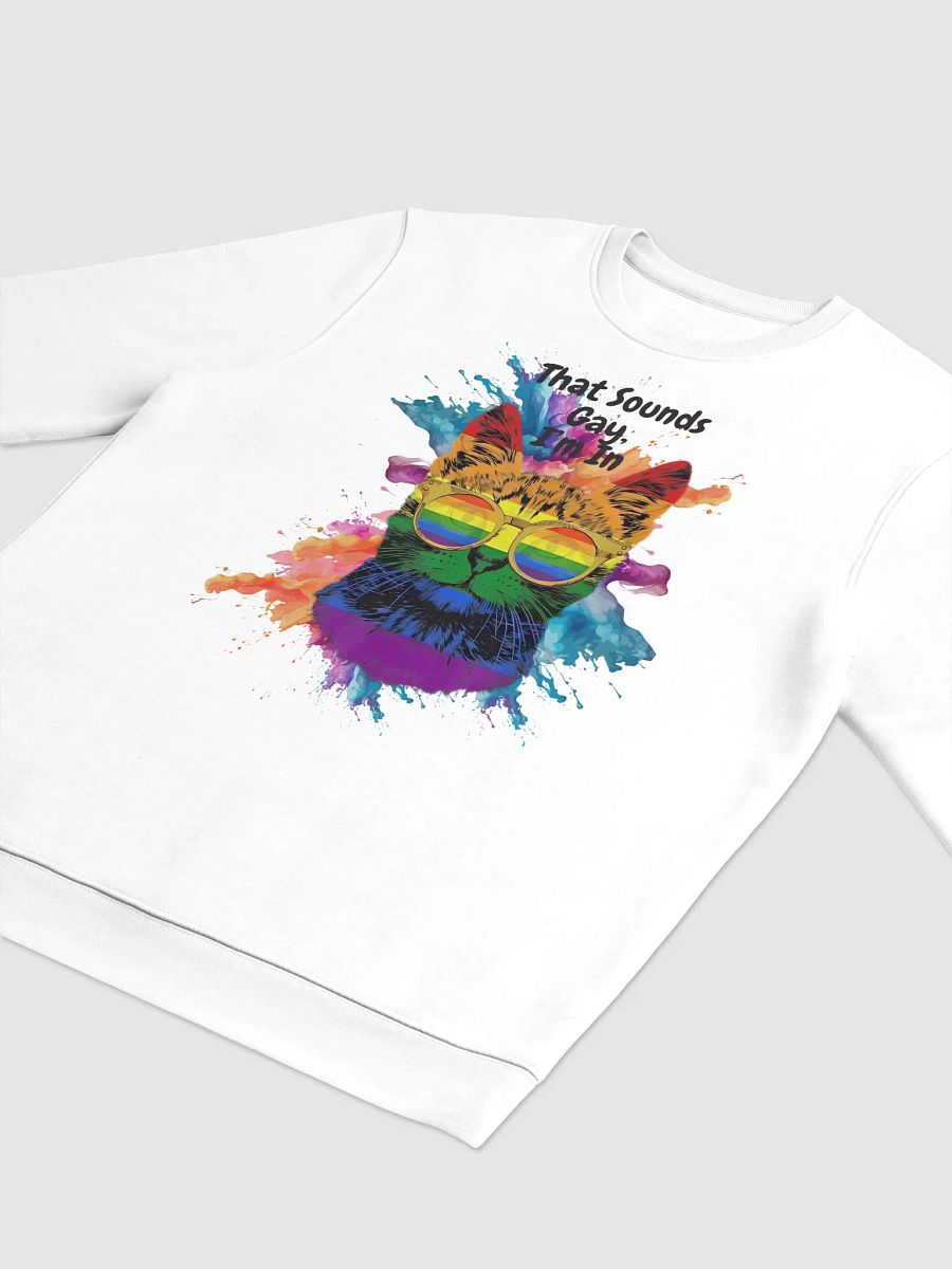 Gay Unisex Eco Sweatshirt product image (3)