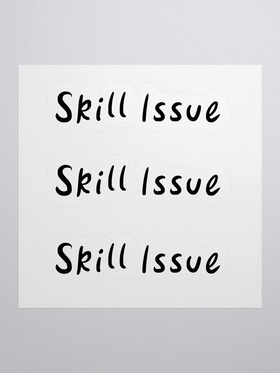 Skill Issue V2 Stickers product image (3)