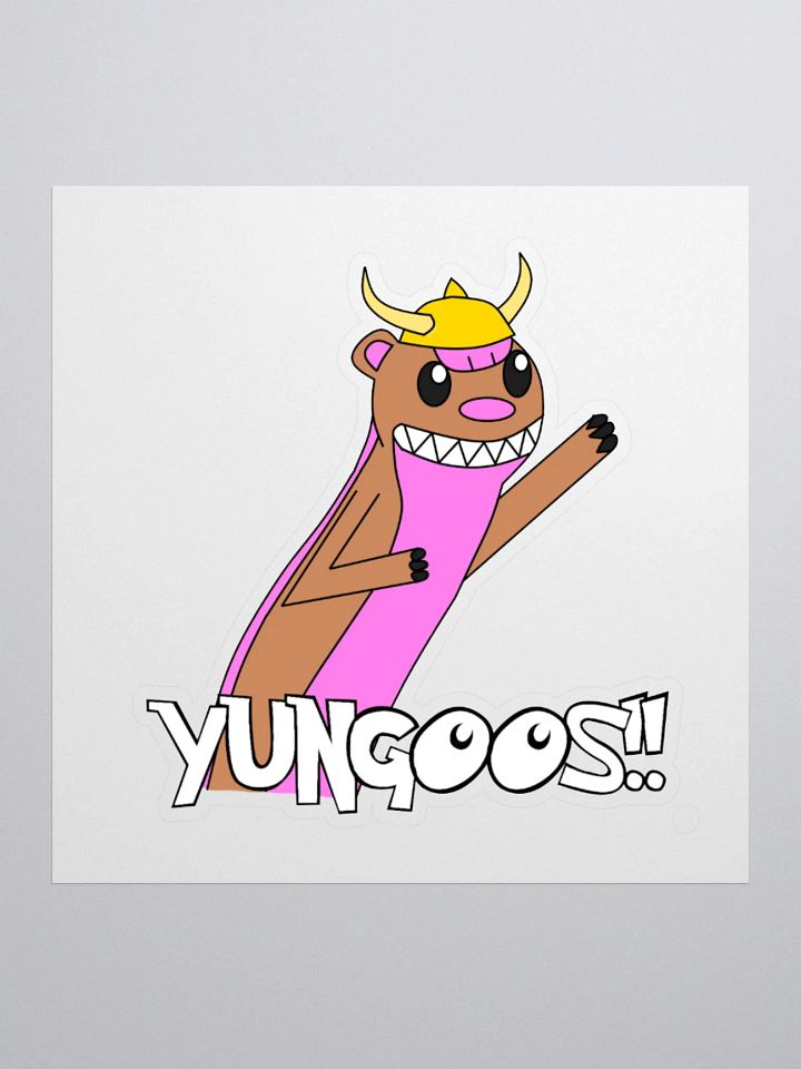Yungoos!! Emote Sticker product image (1)