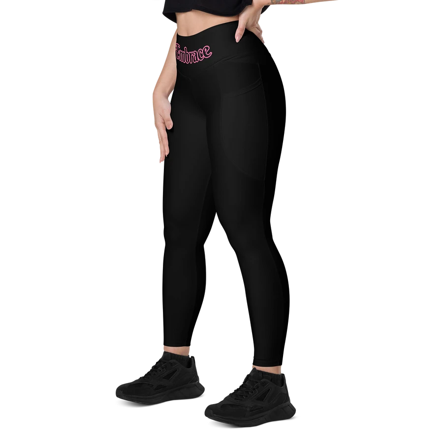 Embrace Mid Black Leggings product image (54)