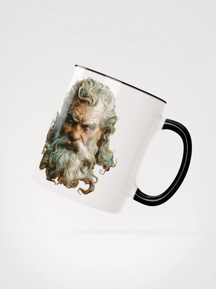 Zeus - The God of Thunder Ceramic Mug with Black Color Inside product image (3)