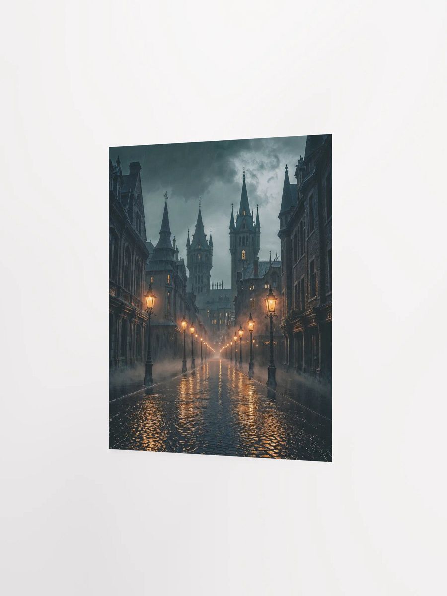 Gothic Rainlit Reverie Matte Poster product image (9)