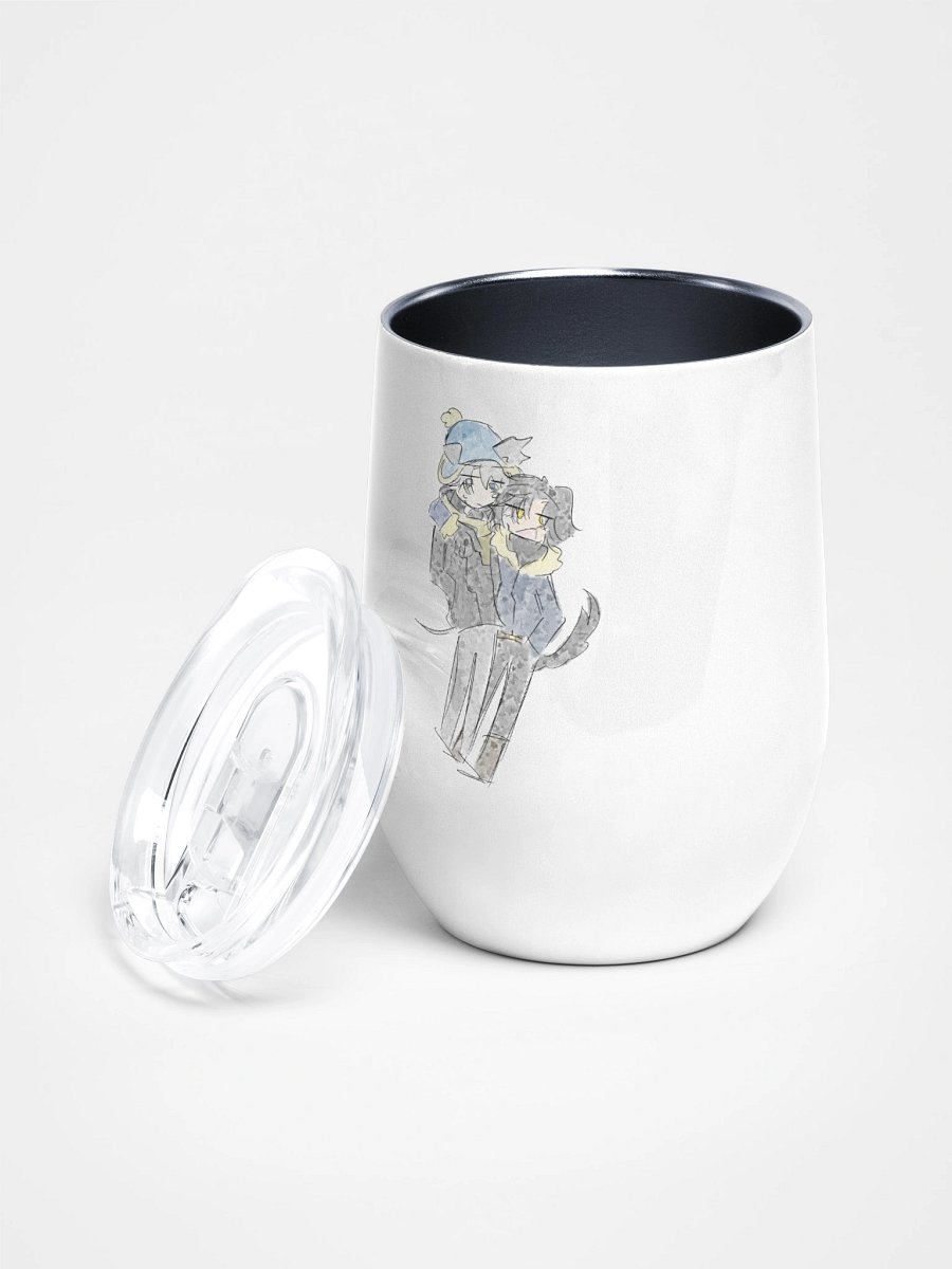 Grey hound and the black-coated retriever Vacation cup product image (2)