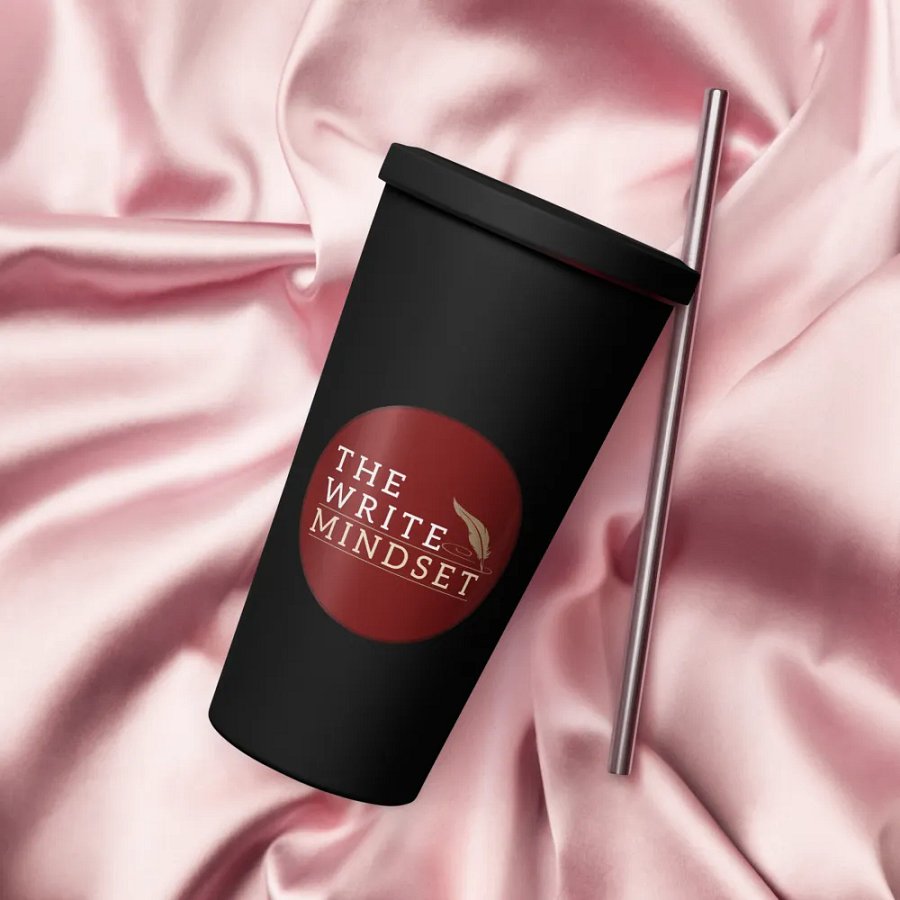 The Write Mindset Logo—Insulated Tumbler product image (12)