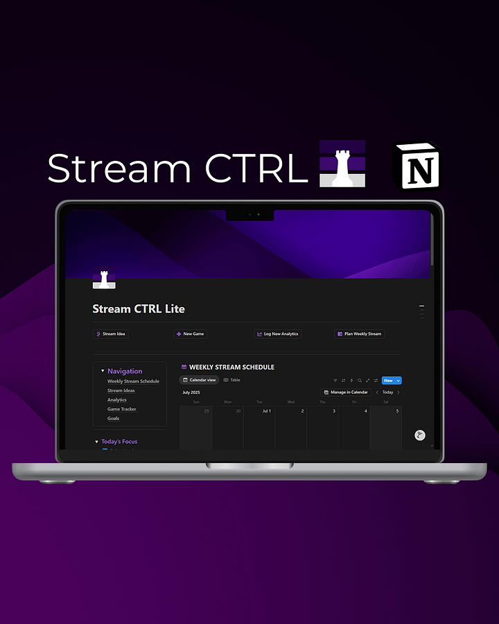Stream CTRL – Creator’s Stream HQ (Lite) product image (1)