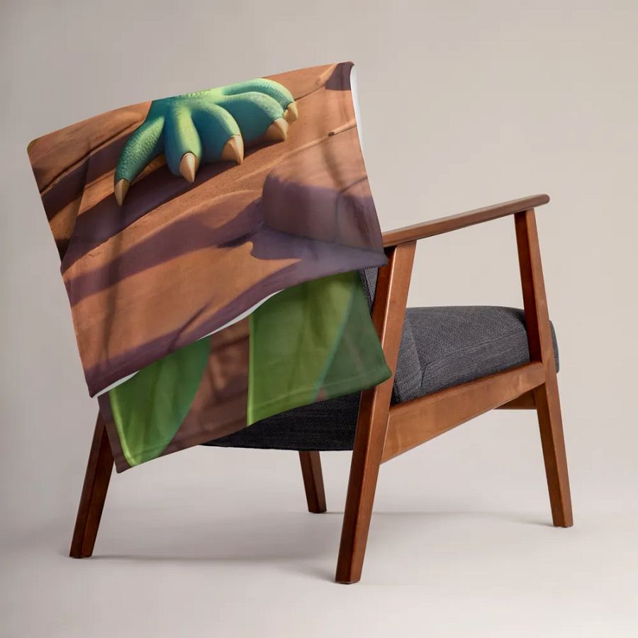 Endangered Species - Mexico - Morelet´s Crocodile Throw Blanket product image (5)