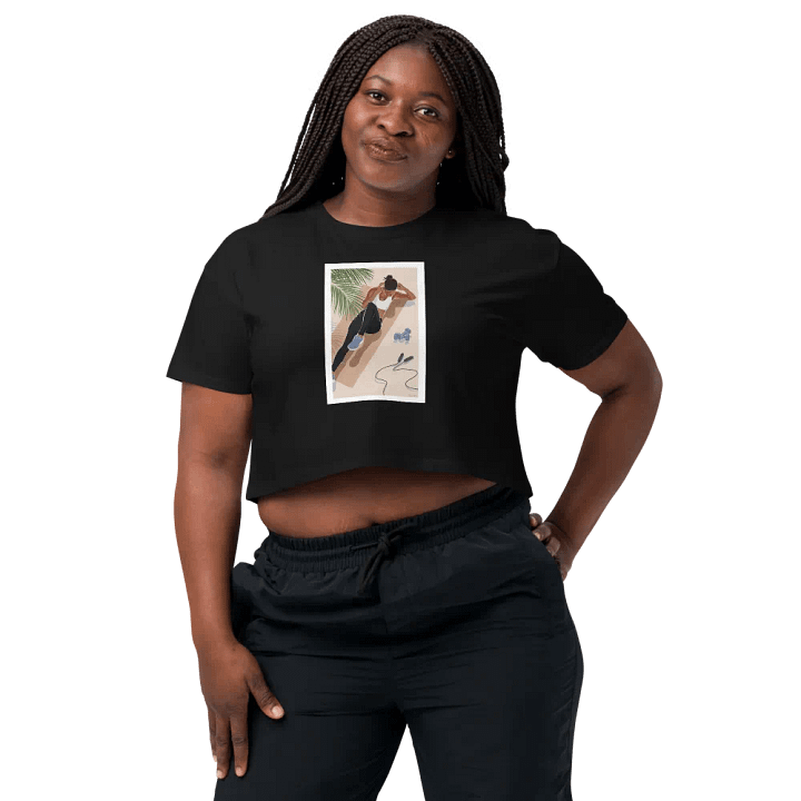 Tropical Sit-Up Crop Top product image (2)