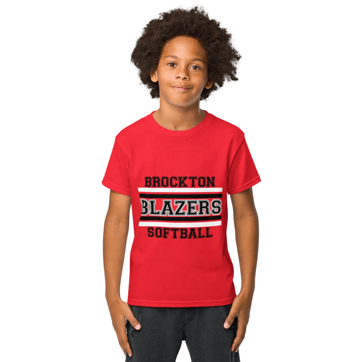 Youth Brockton Blazers Softball Tee - Red product image (1)