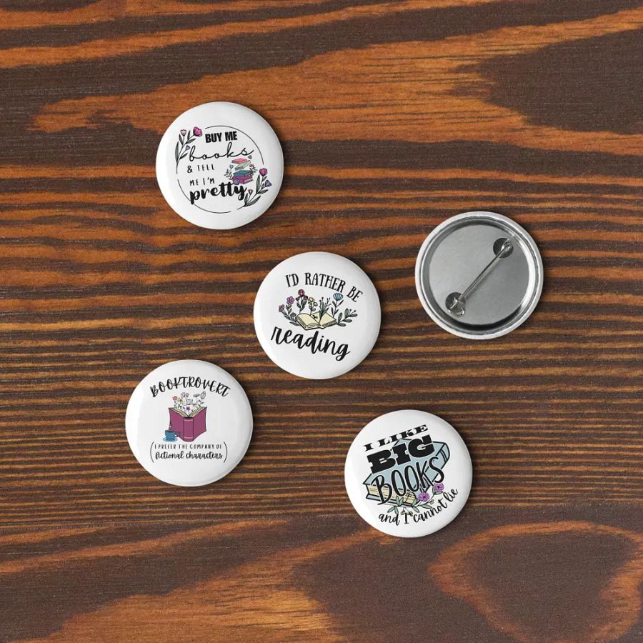 Booktrovert Pin Bundle product image (7)